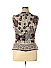 North Style Brown Sleeveless Blouse Size XL - photo 2