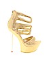 Assorted Brands Gold Heels Size 6 - photo 1