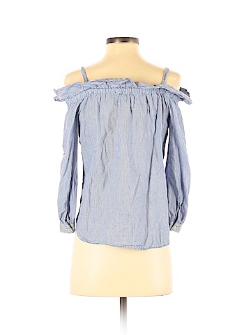 Ann Taylor LOFT 3/4 Sleeve Blouse (view 2)