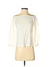 Theory White 3/4 Sleeve Blouse Size P (petite) - photo 1