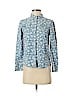Old Navy 100% Cotton Blue Long Sleeve Button-Down Shirt Size 14 - photo 1