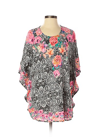 Tolani 3/4 Sleeve Blouse (view 1)