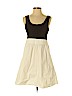 Theory 100% Cotton Ivory Casual Dress Size 4 - photo 1