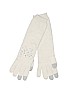 Laundry by Shelli Segal 100% Acrylic Solid Ivory Gloves One size - photo 1