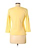 Karen Scott 100% Cotton Yellow 3/4 Sleeve T-Shirt Size M (petite) - photo 2