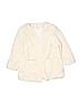 Assorted Brands 100% Polyester Solid Ivory Cardigan Size 14 - photo 1