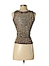 Dana Buchman 100% Rayon Tan Sleeveless Top Size S (petite) - photo 2