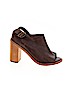 Fiel Brown Heels Size 5 - photo 1
