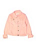Justice Pink Denim Jacket Size 10 - photo 1