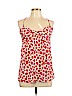 Diane von Furstenberg 100% Silk Red Sleeveless Silk Top Size 10 - photo 1
