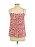 Diane von Furstenberg 100% Silk Red Sleeveless Silk Top Size 10 - photo 2