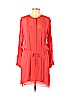 Diane von Furstenberg Red Casual Dress Size 12 - photo 1