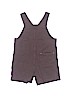 Carter's 100% Cotton Brown Overall Shorts 9-12 MO / 12 MO - photo 2