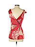Robert Rodriguez 100% Silk Red Sleeveless Silk Top Size 4 - photo 2