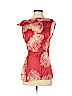 Robert Rodriguez 100% Silk Red Sleeveless Silk Top Size 4 - photo 1