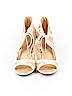 Hitherto 100% Leather Ivory Heels Size 8 - photo 2