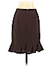INC International Concepts 100% Polyester Brown Casual Skirt Size 4 (petite) - photo 2