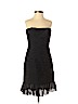 Halston Heritage 100% Silk Black Cocktail Dress Size 2 - photo 1