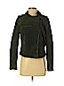 MNG Green Leather Jacket Size S - photo 1