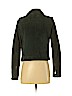 MNG Green Leather Jacket Size S - photo 2