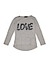 Lori & Jane Graphic Gray Long Sleeve T-Shirt Size 16 - photo 1