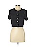 Ronni Nicole Black Short Sleeve Top Size 10 (petite) - photo 1