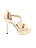 Nine West Gold Heels Size 7 1/2 - photo 1