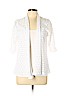 Kim Rogers White Cardigan Size L (petite) - photo 1