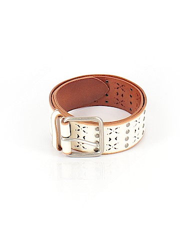 Buckle Leather Belt (view 1)