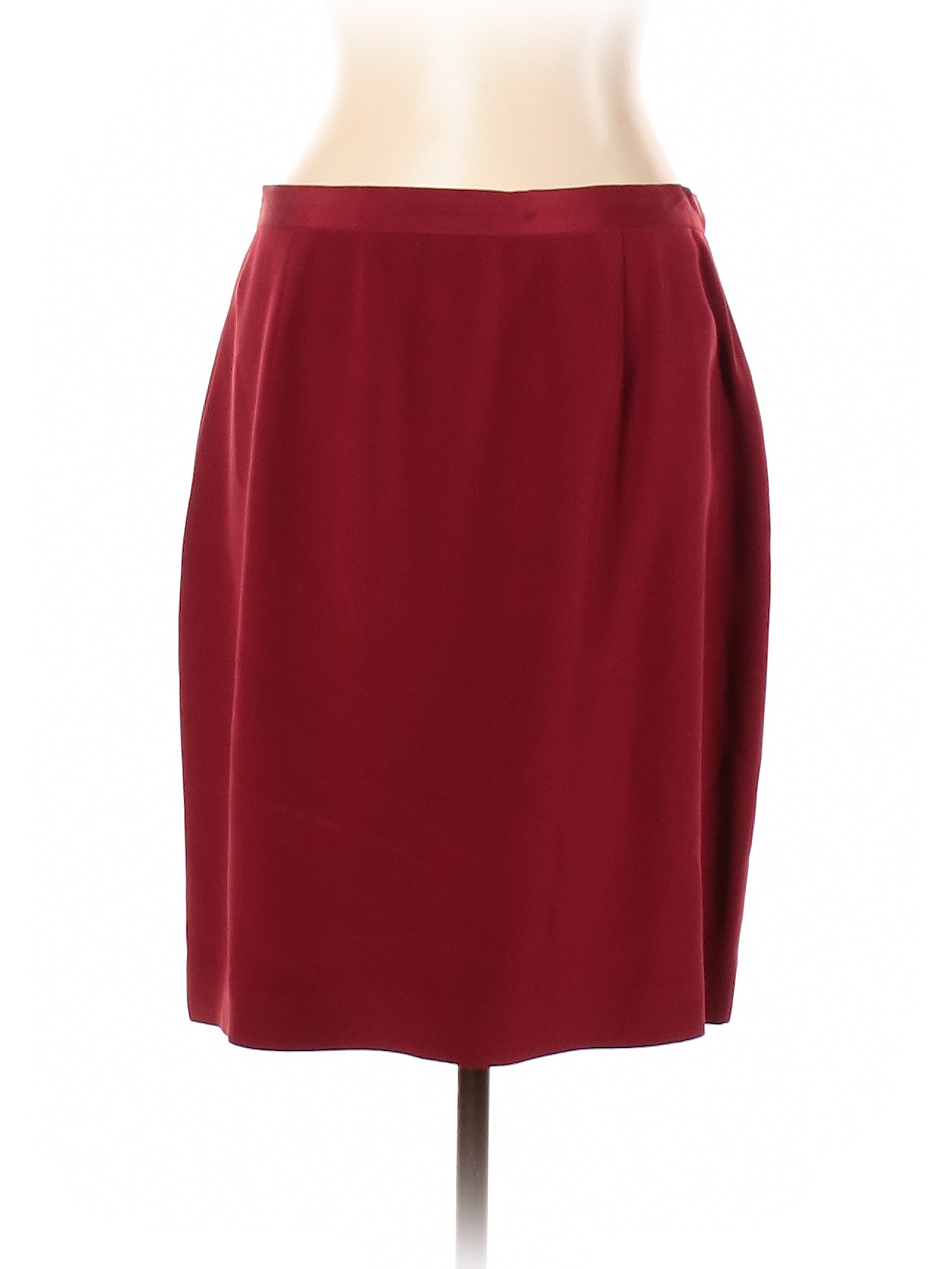 Kasper Women Red Silk Skirt 16 | eBay