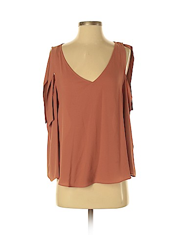 BCBGMAXAZRIA Short Sleeve Blouse (view 1)