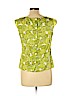 Talbots 100% Cotton Green Short Sleeve Blouse Size 10 (petite) - photo 2