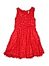 Beautees 100% Polyester Red Special Occasion Dress Size 12 - photo 1