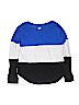 Justice Blue Long Sleeve T-Shirt Size 14 - photo 1