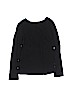 Cat & Jack Solid Black Long Sleeve T-Shirt Size 7 - 8 - photo 1