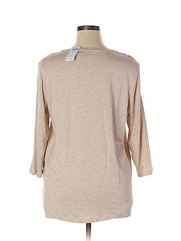 Chico's 3/4 Sleeve T-Shirt (view 2)