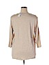 Chico's Tan 3/4 Sleeve T-Shirt Size XL (3) - photo 2