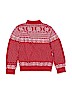 L.L.Bean 100% Cotton Print Red Pullover Sweater Size 5 - 6 - photo 2