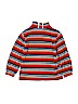 Hanna Andersson 100% Polyester Stripes Red Fleece Jacket Size 110 cm / US 5-6 - photo 2