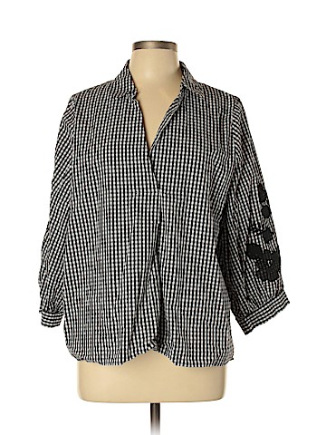 Karl Lagerfeld 3/4 Sleeve Blouse (view 1)