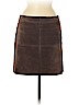 American Eagle Outfitters 100% Leather Brown Leather Skirt Size 6 - photo 1