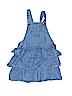 The Children's Place 100% Cotton Blue Overall Dress Size 4T - photo 1