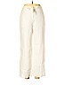 Armani Collezioni 100% Linen White Linen Pants Size 10 - photo 1
