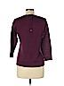 Ann Taylor LOFT Purple Pullover Sweater Size L (petite) - photo 2