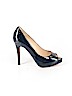 L.K. Bennett 100% Leather Blue Heels Size EU 37 1/2 - photo 1