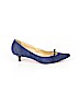 Butter 100% Leather Blue Heels Size 7 1/2 - photo 1