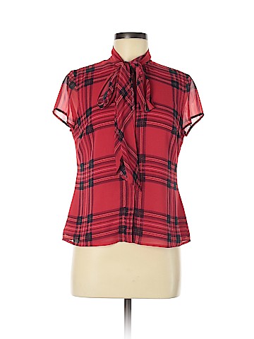 Evan Picone Short Sleeve Blouse (view 1)