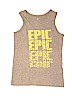The Children's Place Graphic Gray Active Tank Size 7 - 8 - photo 1
