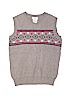Kmart 100% Cotton Gray Sweater Vest Size 8 - photo 1