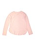 Gap Kids Solid Pink Sweatshirt Size 12 - photo 2